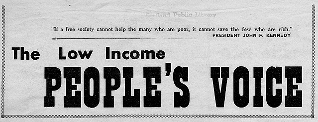 The Low Income People's Voice