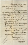 Letter from Raoland Johnson of New York to the Mayor of Portland by Raoland Johnson
