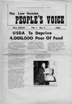 The Low Income People's Voice - May 1972