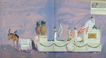 Painted Sketch for "Admitting Maine to the Union, 1820" Parade Float by Joseph A. Damon