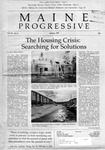 The Maine Progressive - Vol. 3, No. 4 : January 1989