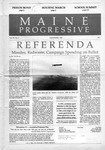 The Maine Progressive - Vol. 4, No. 2 : November 1989