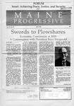 The Maine Progressive - Vol. 4, No. 10 : July 1990