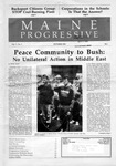 The Maine Progressive - Vol. 5, No. 1 : October 1990