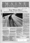 The Maine Progressive - Vol. 6, No. 2 : November 1991