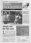 The Maine Progressive - Vol. 7, No. 1 : October 1992