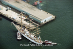 The Libertad at Maine State Pier, OpSail 2000