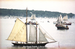 OpSail 2000 Parade of Sail on Casco Bay, 2000