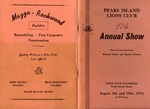 Peaks Island Lions Club : 27th Annual Show