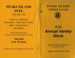 Peaks Island Lions Club : 61st Annual Variety Show