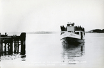 Aucocisco Ferry, Arriving at Forest City Landing, Peaks Island.
