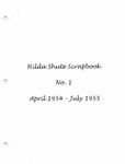 Hilda Shute Scrapbook, No. 1, part 1 : April 1954 - July 1955