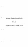 Hilda Shute Scrapbook, No. 3 : August 1968 - July 1970