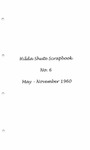 Hilda Shute Scrapbook, No. 6, part 1 : May - November 1960