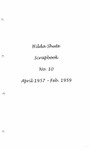 Hilda Shute Scrapbook, No. 10, part 1 : April 1957 - February 1959