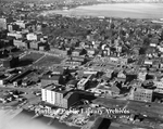 Franklin Street area from south, 1960