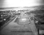 Portland High School Stadium and vicinity, 1946