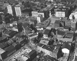 Monument Square and vicinity from southeast, 1966