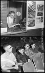 3-D movies at the Empire Theatre, 1953