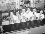 Ice Cream Soda Servers in Training, 1942