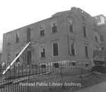 Demolition of former Children's Hospital building, 1962