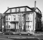 Apartment houses at 829 and 831 Congress Street, 1985