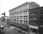 Porteous, Mitchell, and Braun Department Store (from west), 1946