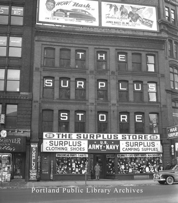 The Surplus Store 1949