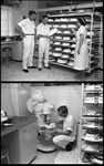 Cushman Baking Company cake department, 1950