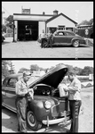 Two Vets Gas Station, 1947
