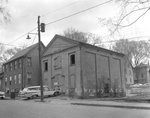 Cumberland County Jail stable and stone yard, 1965