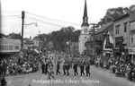 Memorial Day parade in Westbrook, 1951