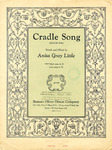 Cradle Song (Bylow Bye) by Anita Gray Little, 1885-1966