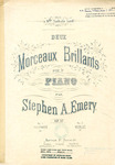 Deux morceaux brillants : pour le piano, op. 17. No. 2, Menuet by Stephen A. Emery